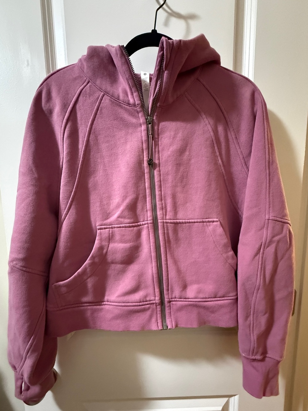 lululemon athletica Mauve Pink Full-Zip Hoodie